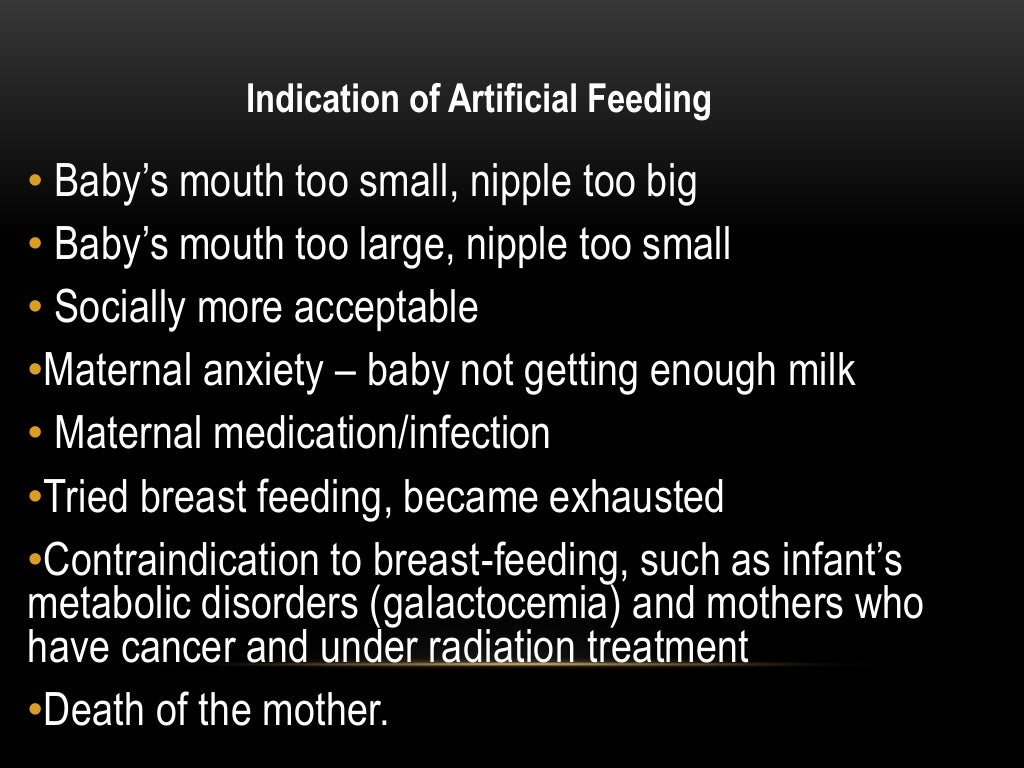 Feeding Methods and Formula