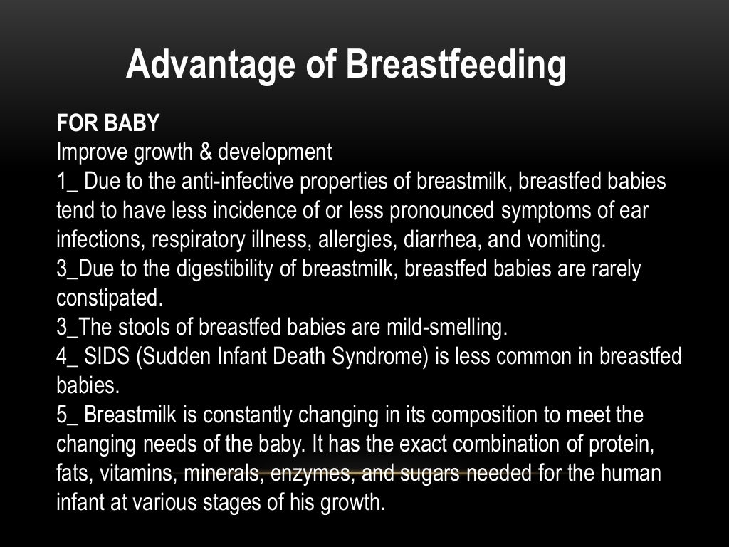 Feeding Methods and Formula