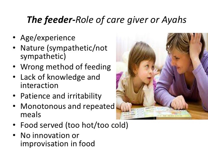 Understanding Food and Feeding difficulties