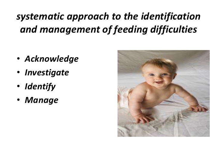 Understanding Food and Feeding difficulties