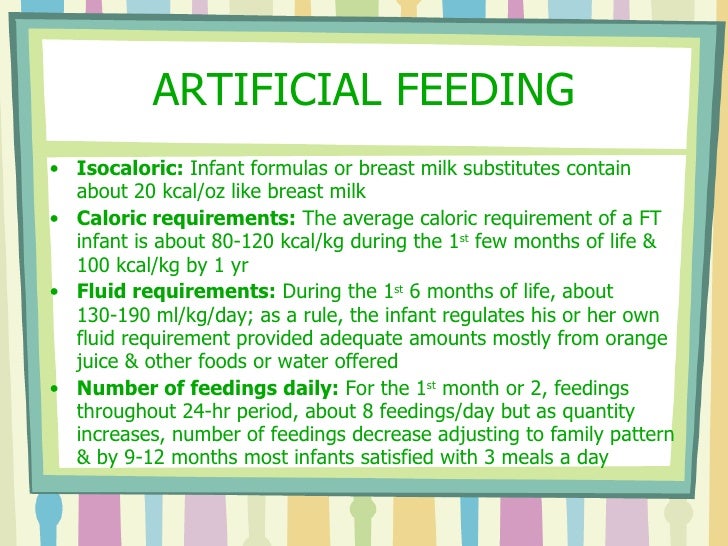 formula feeding ppt
