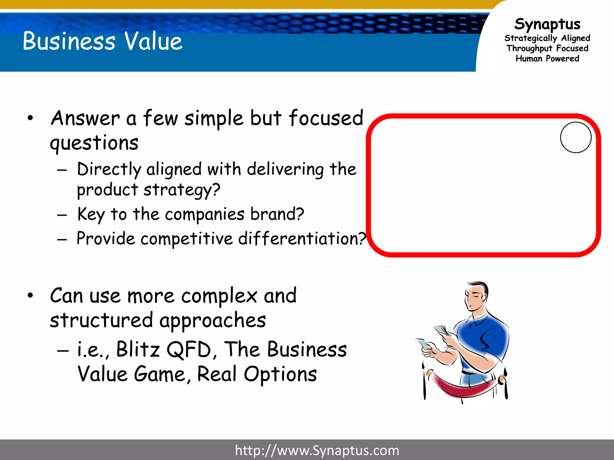 Prioritize & Scope the Backlog