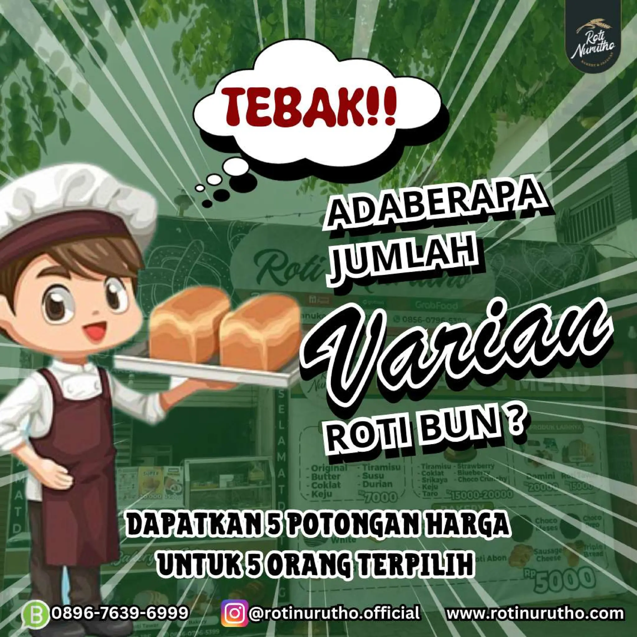 Tag Roti TEBAK ADA BERAPA VARIAN ROTI BUN | PDF