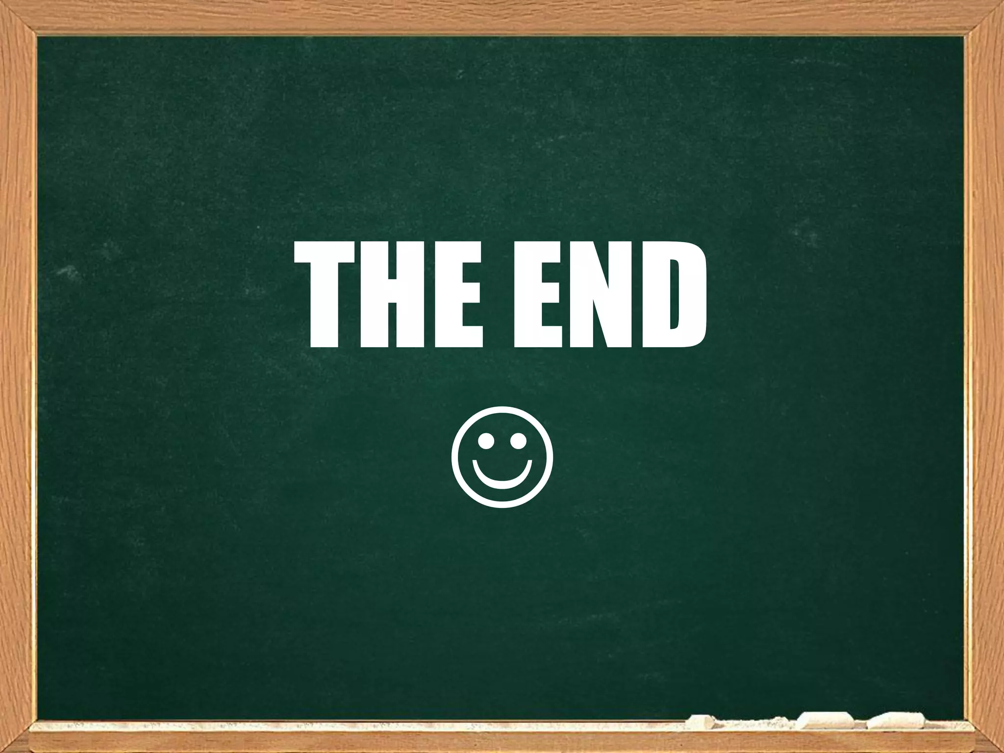 THE END

 