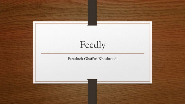 Feedly PPT