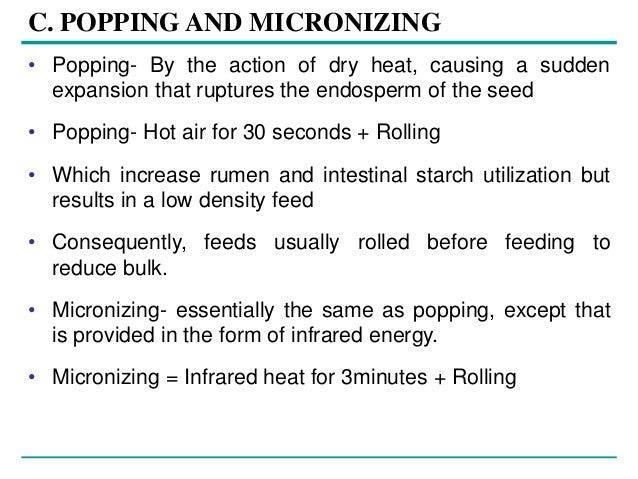 Feed Processing Methods feed-processing-methods