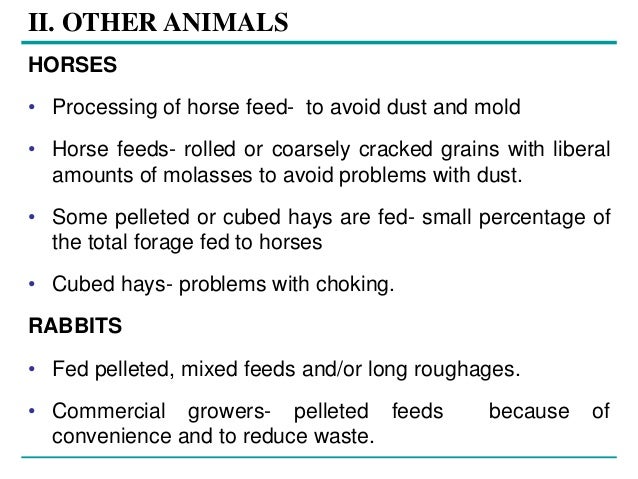 Feed Processing Methods feed-processing-methods