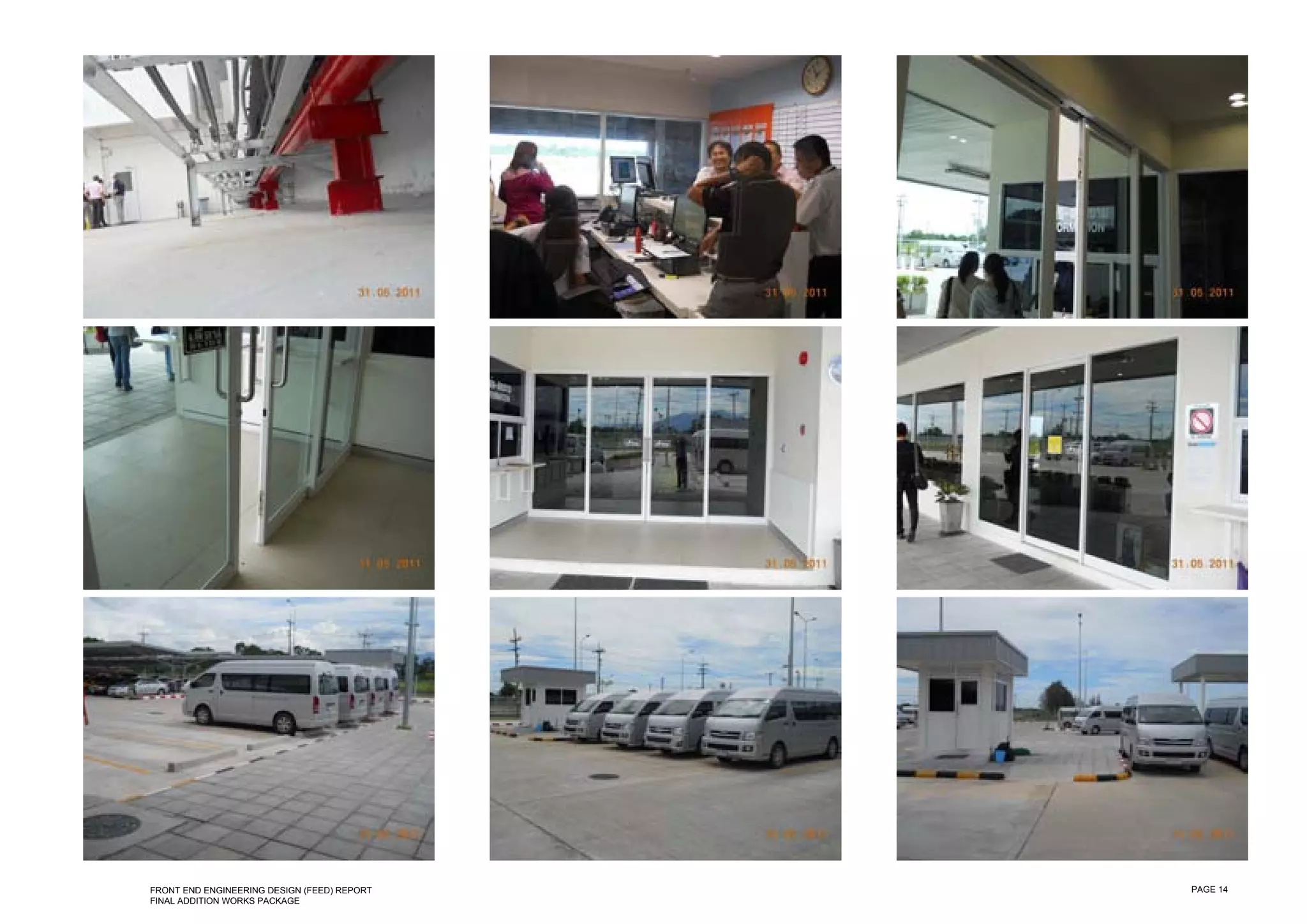 FRONT END ENGINEERING DESIGN (FEED) REPORT   PAGE 14
FINAL ADDITION WORKS PACKAGE
 