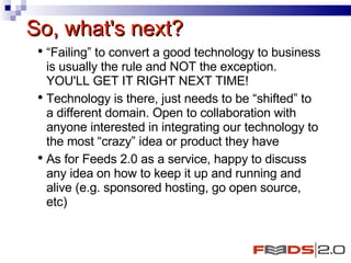 Feeds2 Presentation Opencoffee