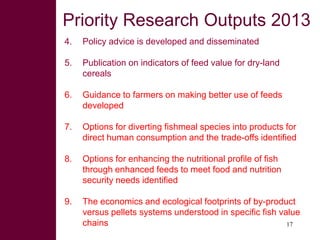 Update on feeds and forages component 1.3