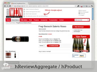 hReviewAggregate / hProduct
 