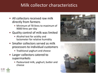 Feed storage practices and attitudes towards milk hygiene in the Greater Addis Ababa milk shed