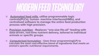 Comprehensive Overview of Feed Technology in Animal Nutrition and ...