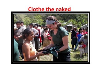 Feed the hungry | PPTX