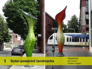 Take a seat!1
Campus Martius, Detroit Robson St., Vancouver
outside Whitney Museum, Cardboard Beach,
New York Toronto
 