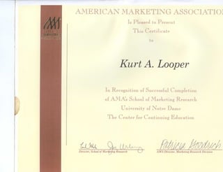 AMA Certificate PPT