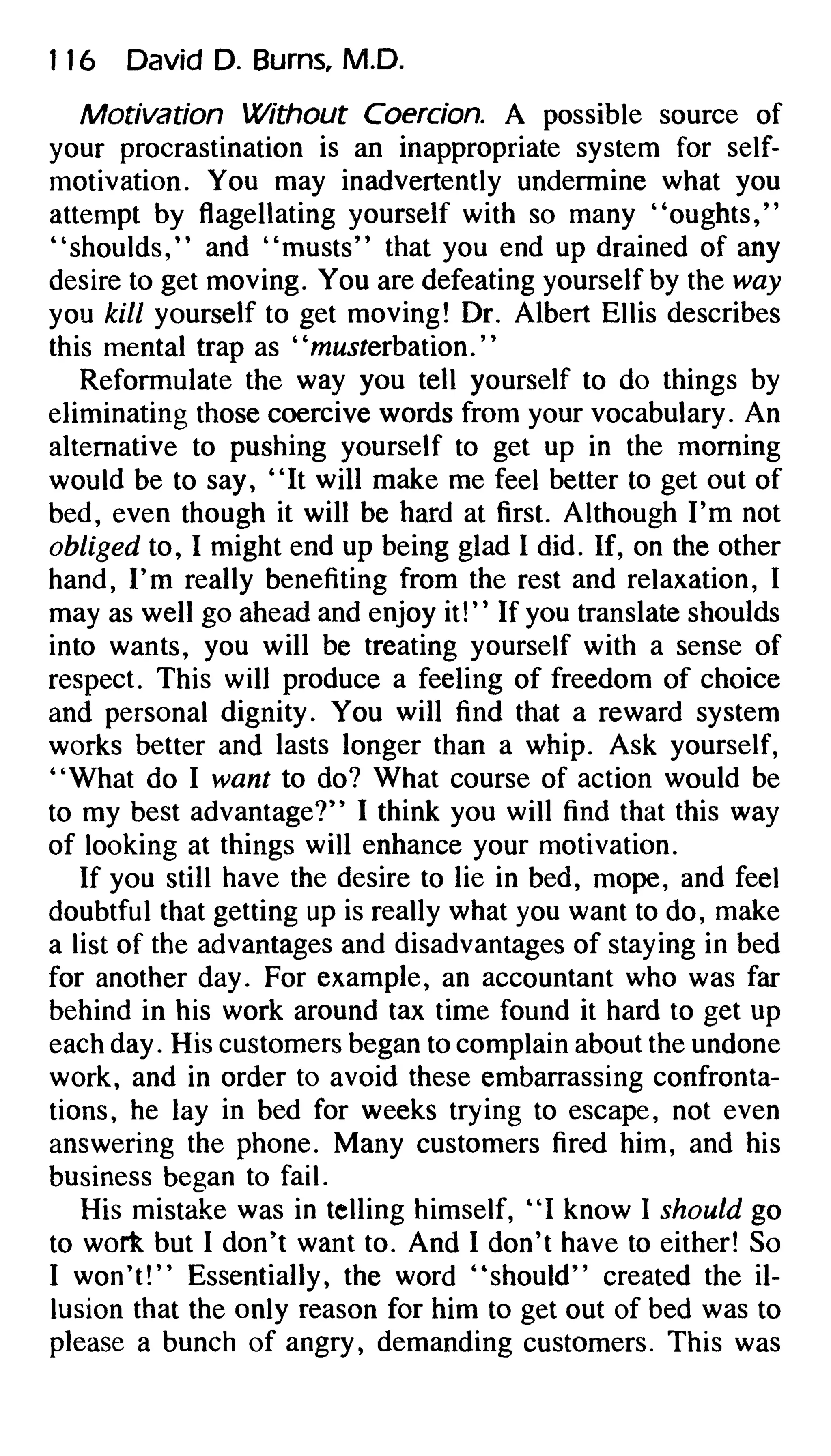 Feeling good the new mood therapy david burns