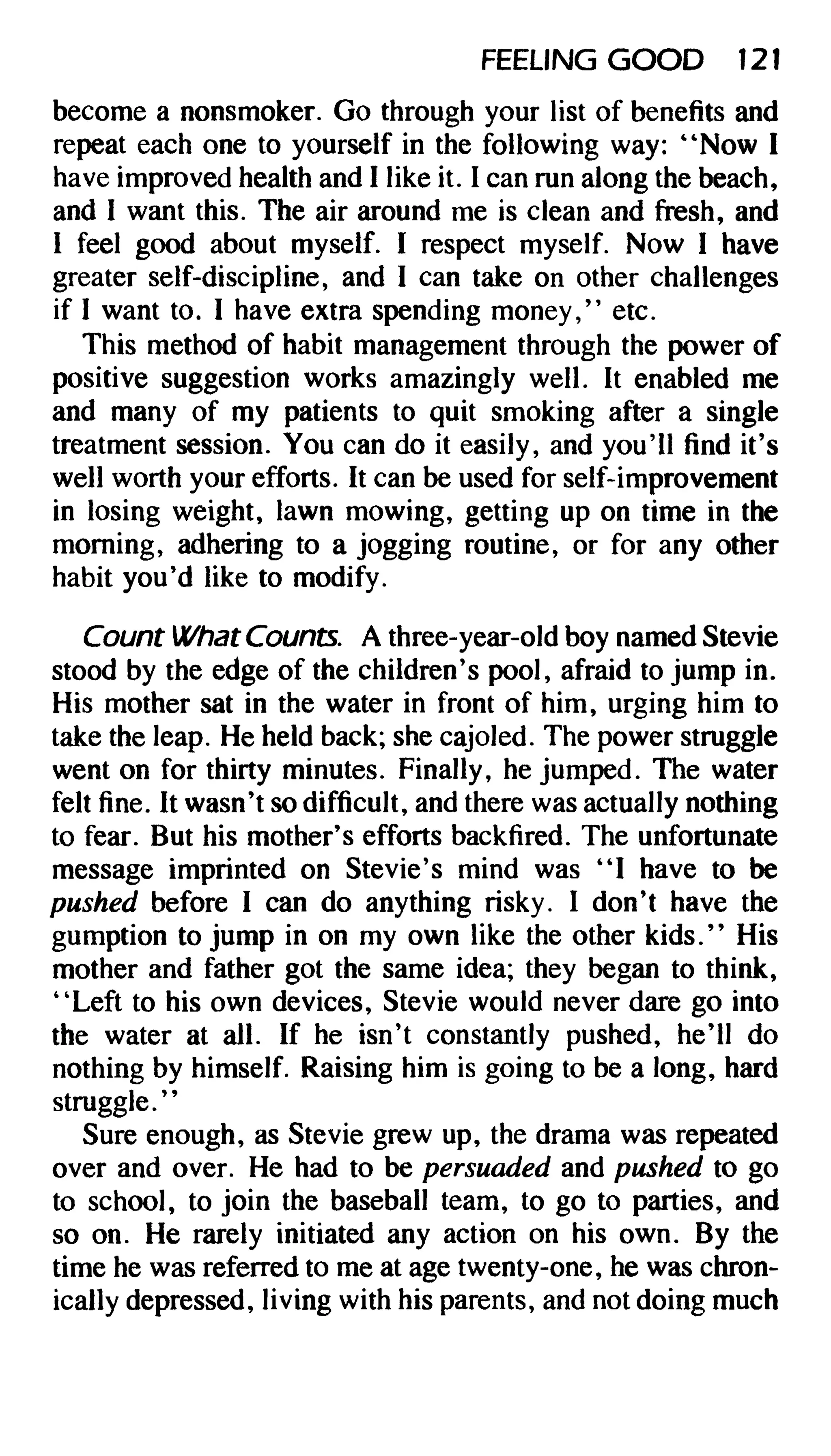 Feeling good the new mood therapy david burns