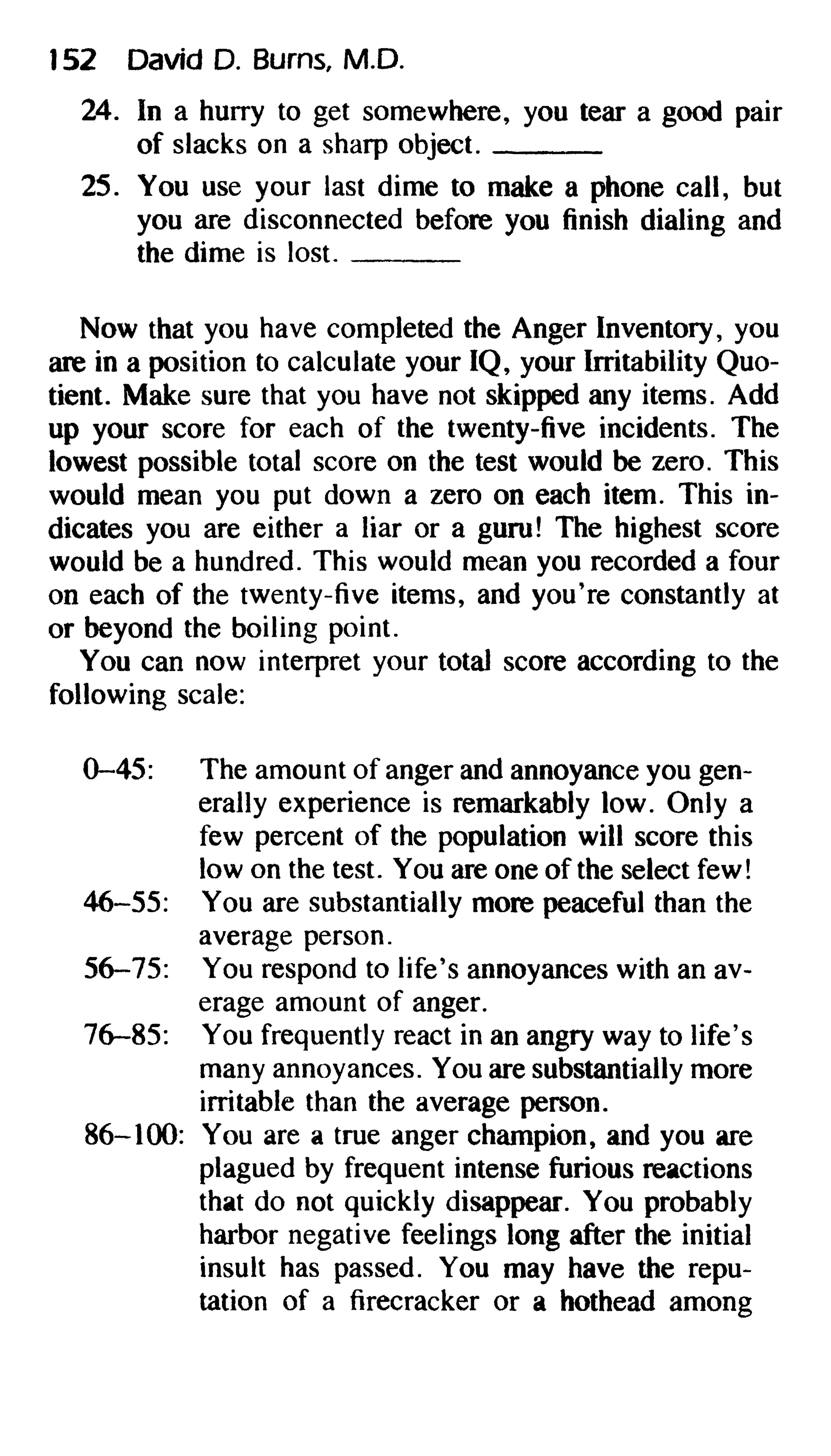 Feeling good the new mood therapy david burns