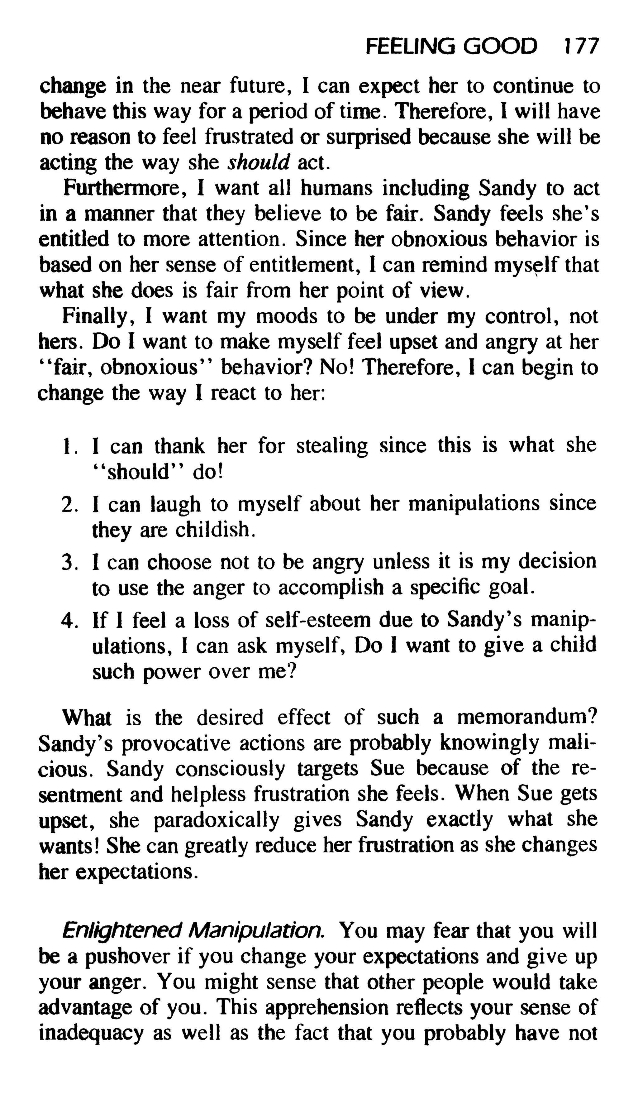 Feeling good the new mood therapy david burns