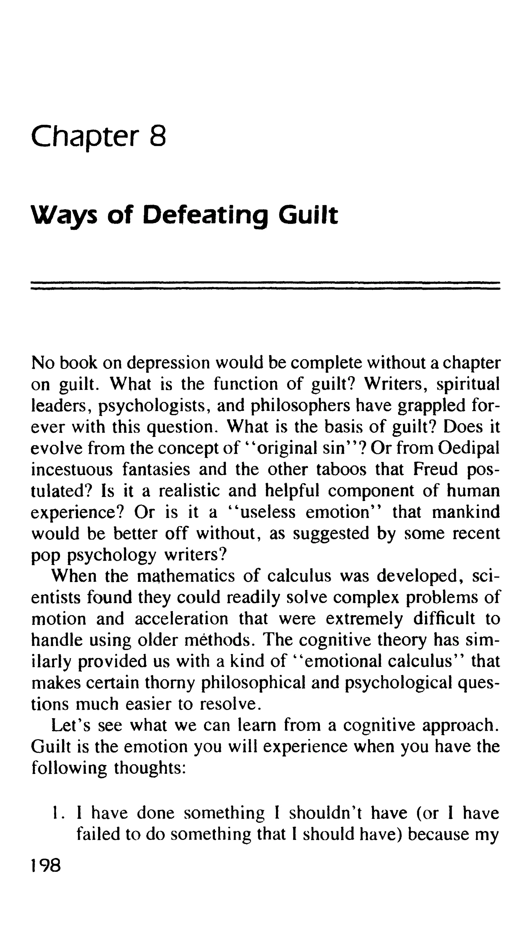 Feeling good the new mood therapy david burns