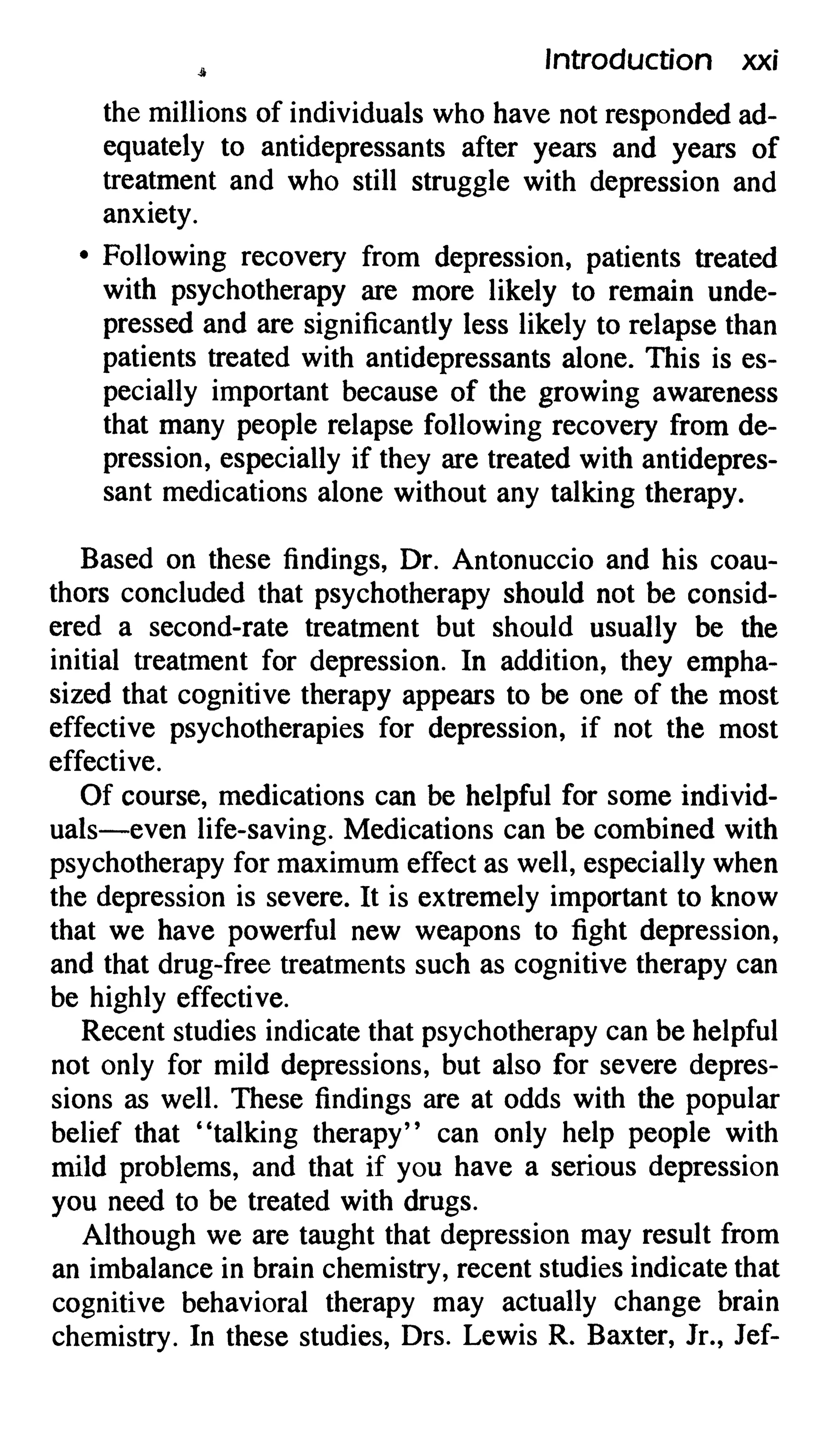 Feeling good the new mood therapy david burns