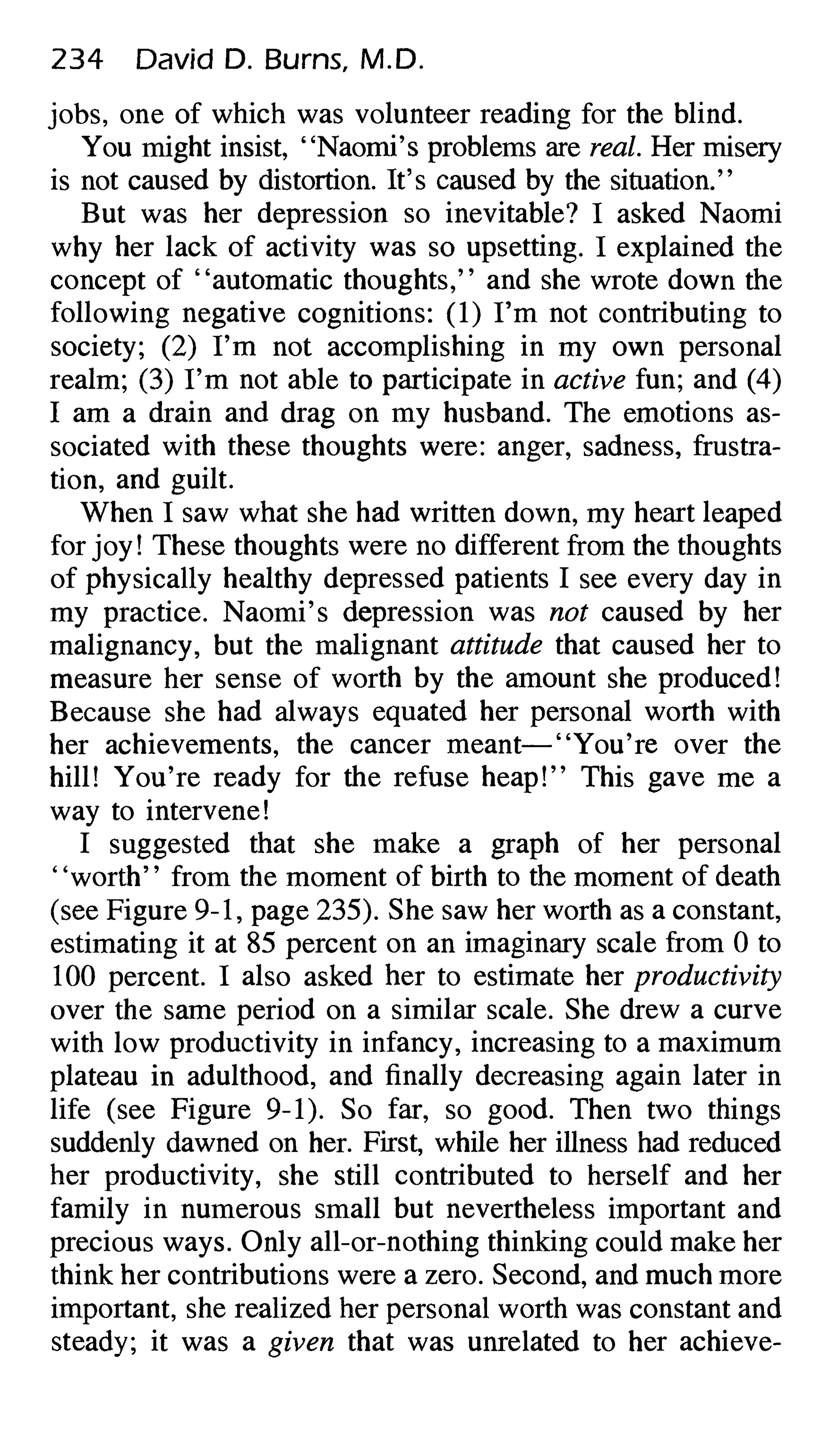 Feeling good the new mood therapy david burns