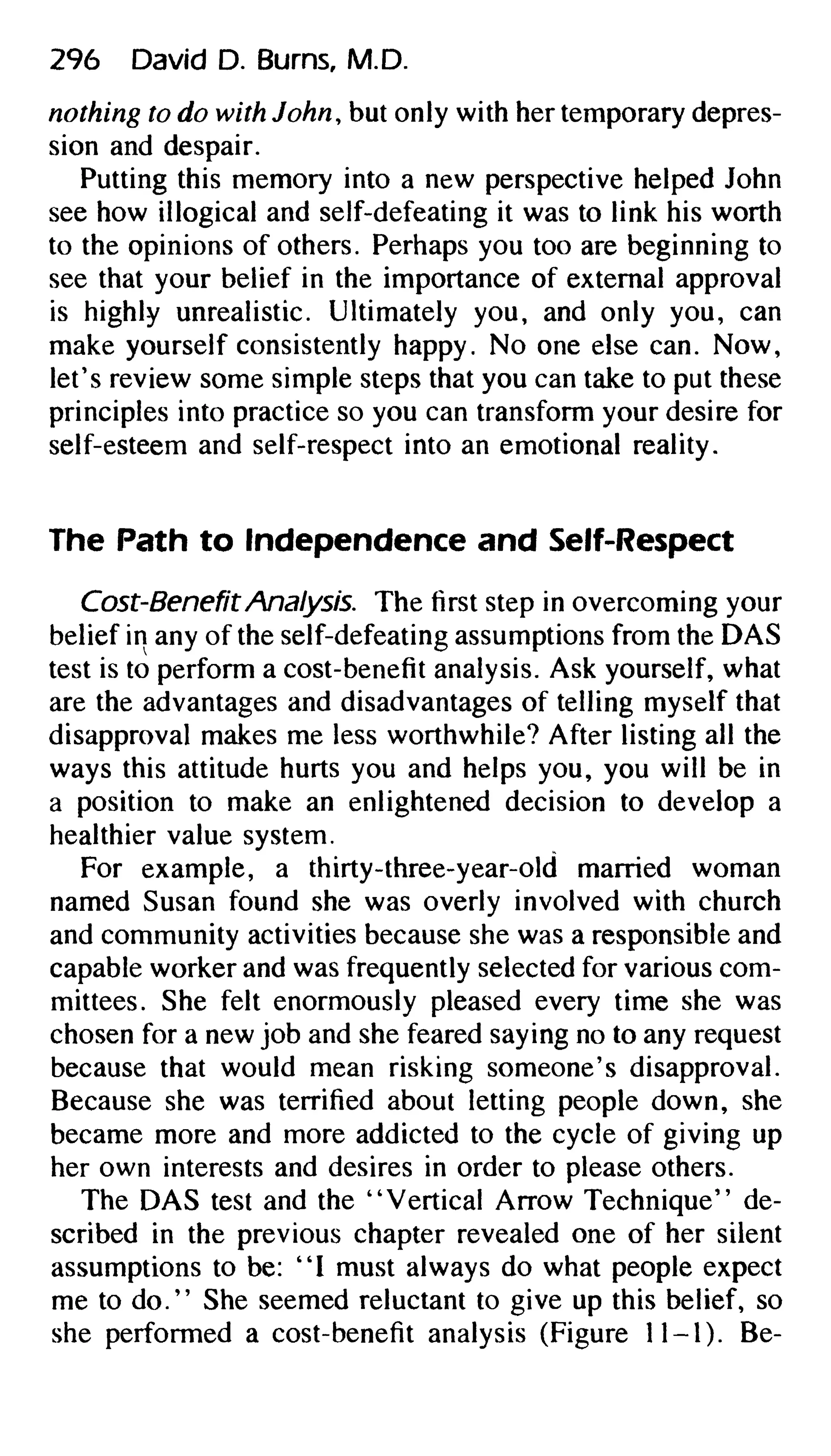 Feeling good the new mood therapy david burns