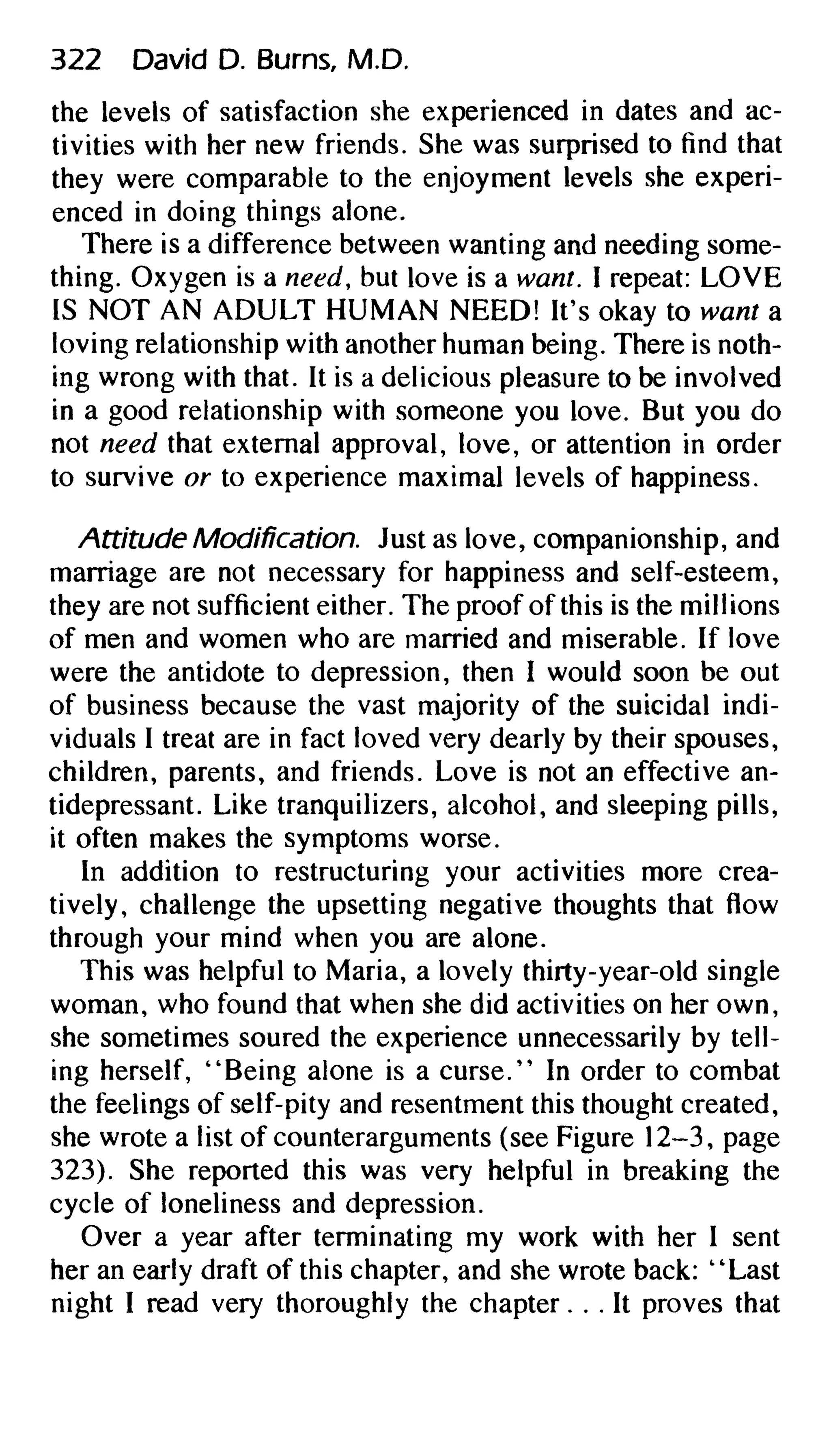 Feeling good the new mood therapy david burns