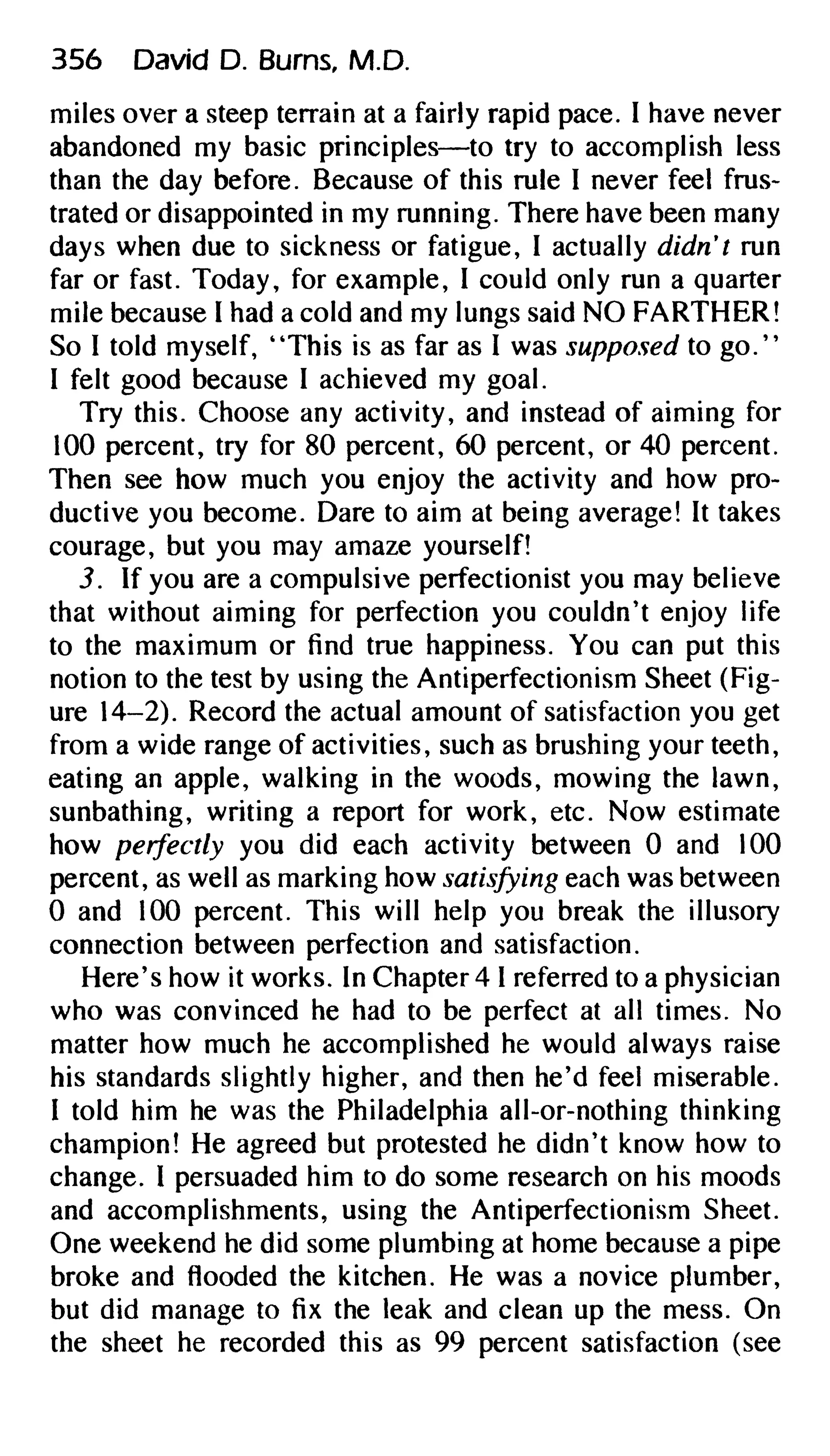 Feeling good the new mood therapy david burns