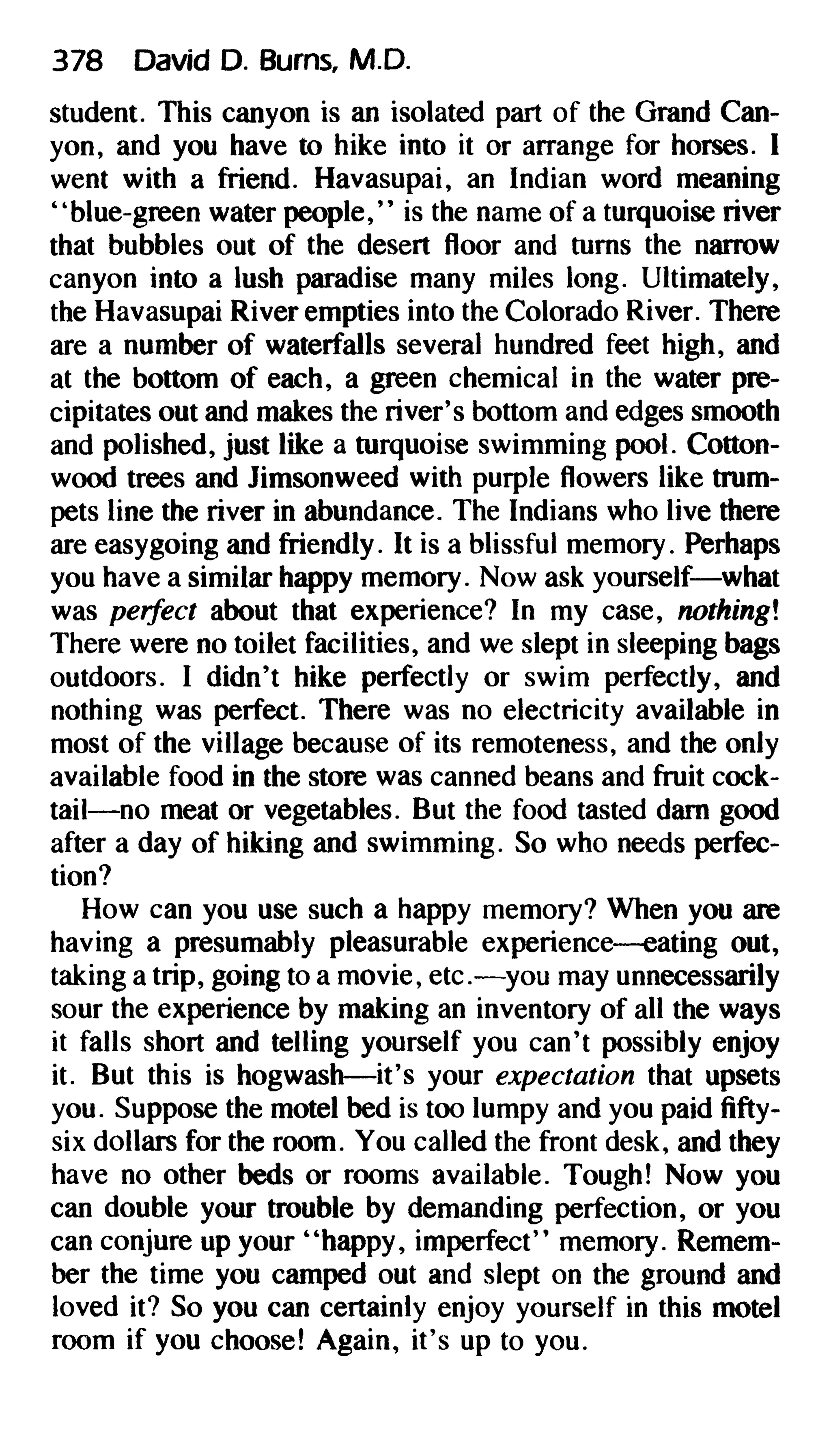 Feeling good the new mood therapy david burns