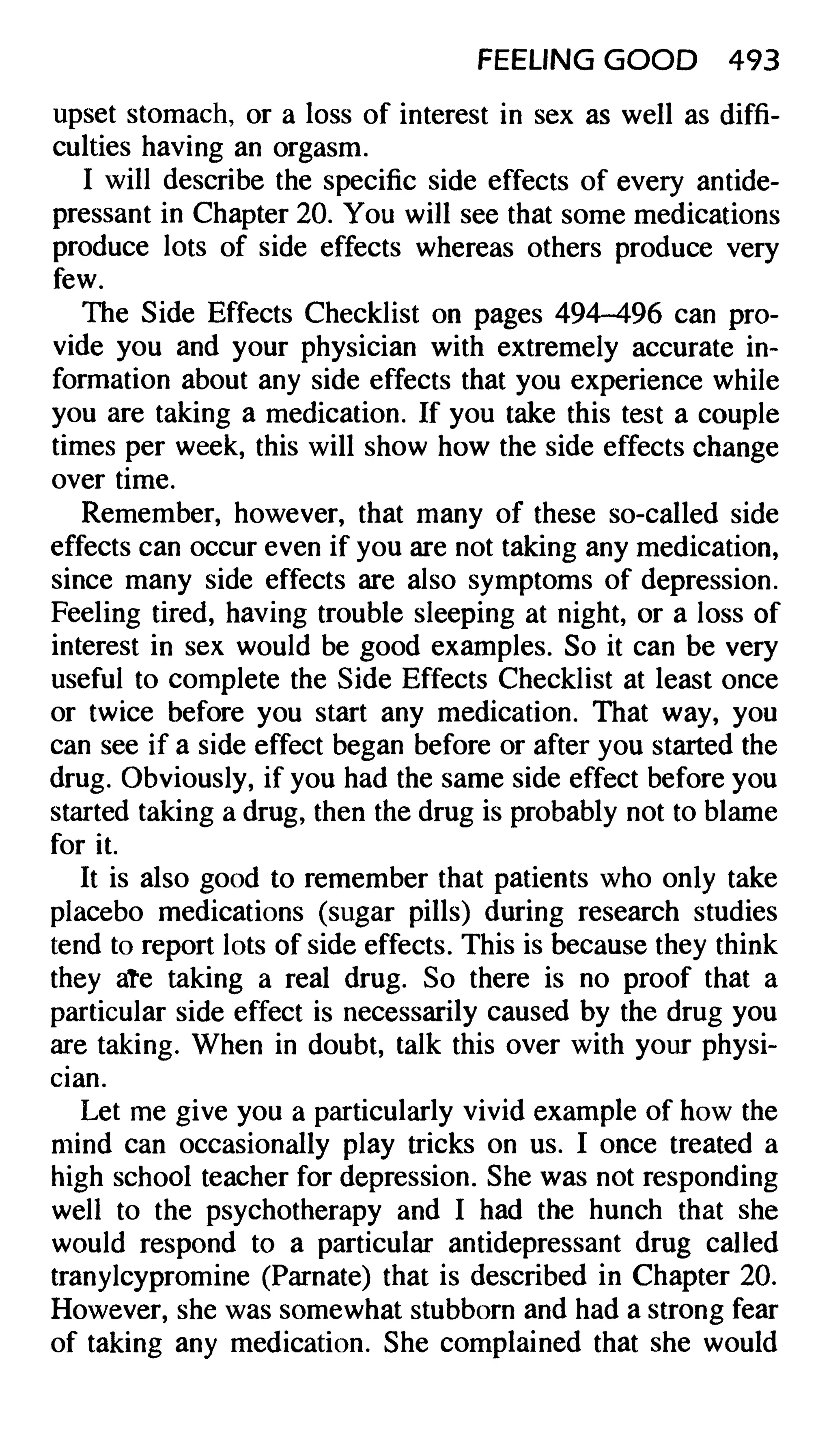 Feeling good the new mood therapy david burns