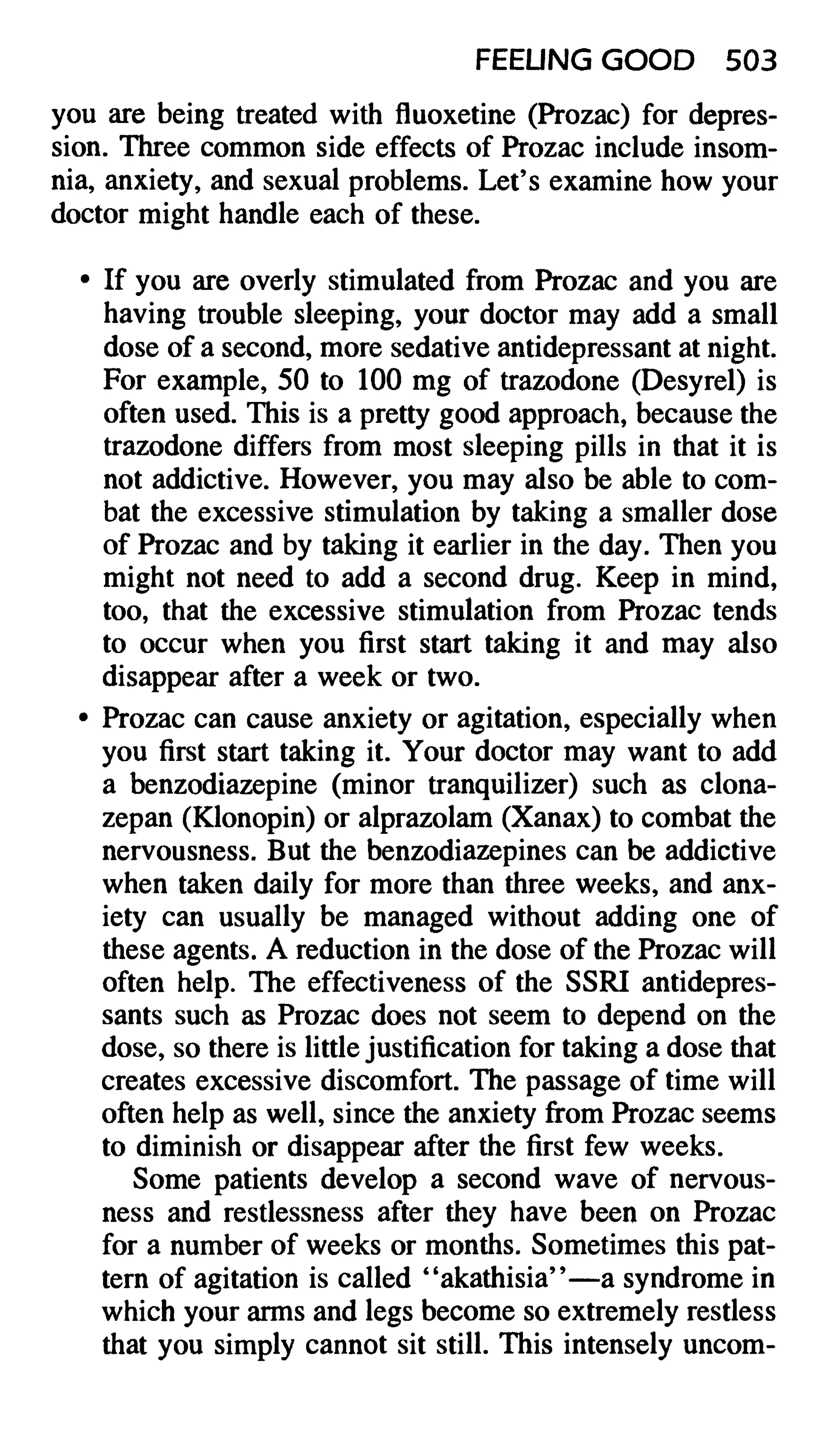 Feeling good the new mood therapy david burns