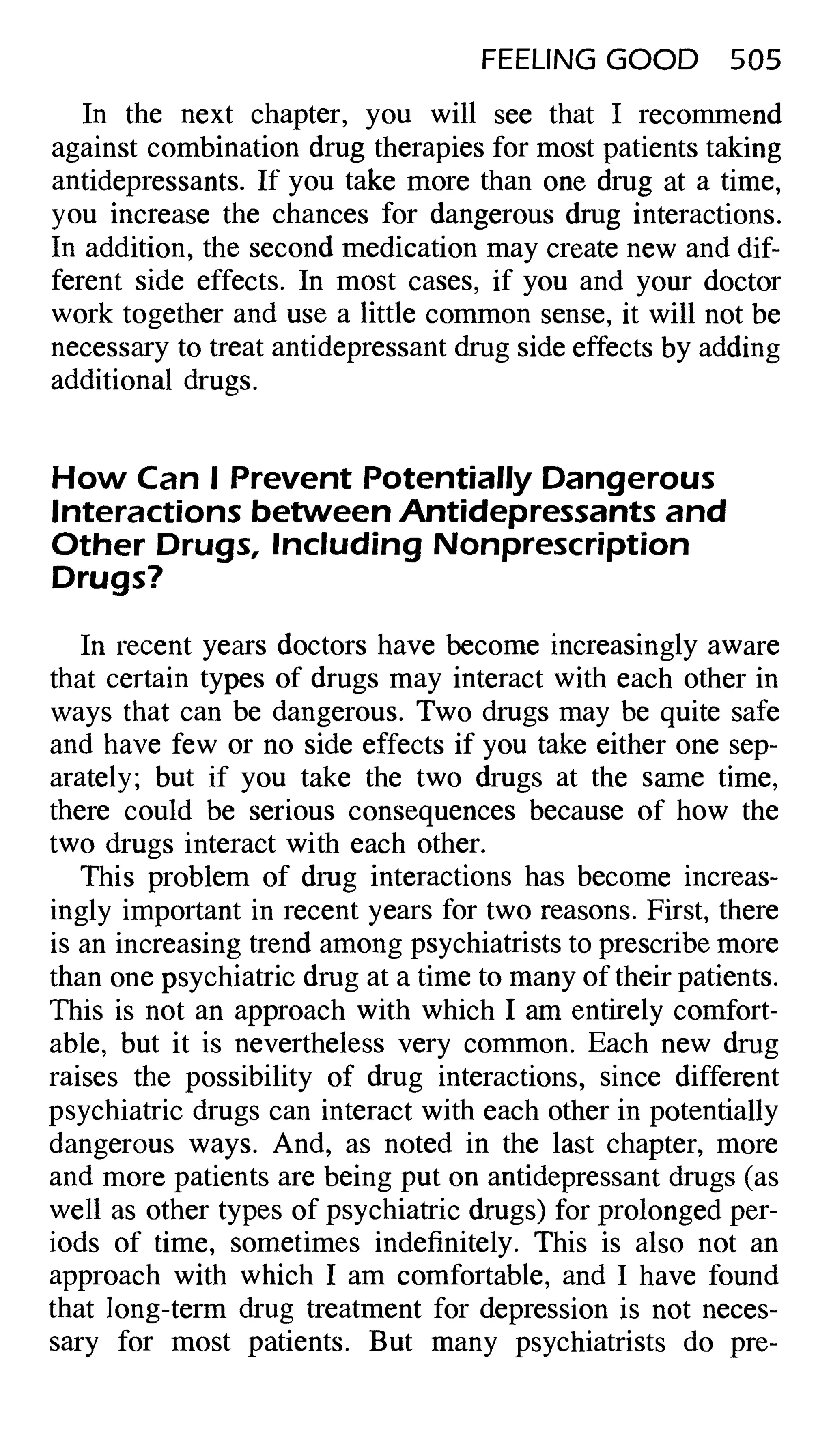 Feeling good the new mood therapy david burns