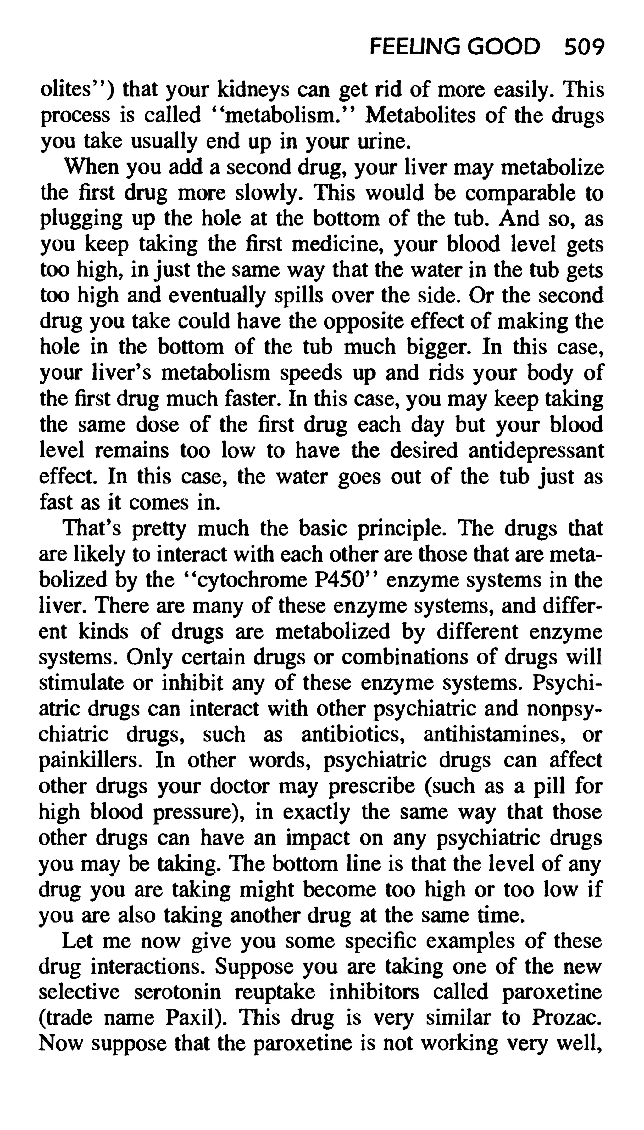 Feeling good the new mood therapy david burns