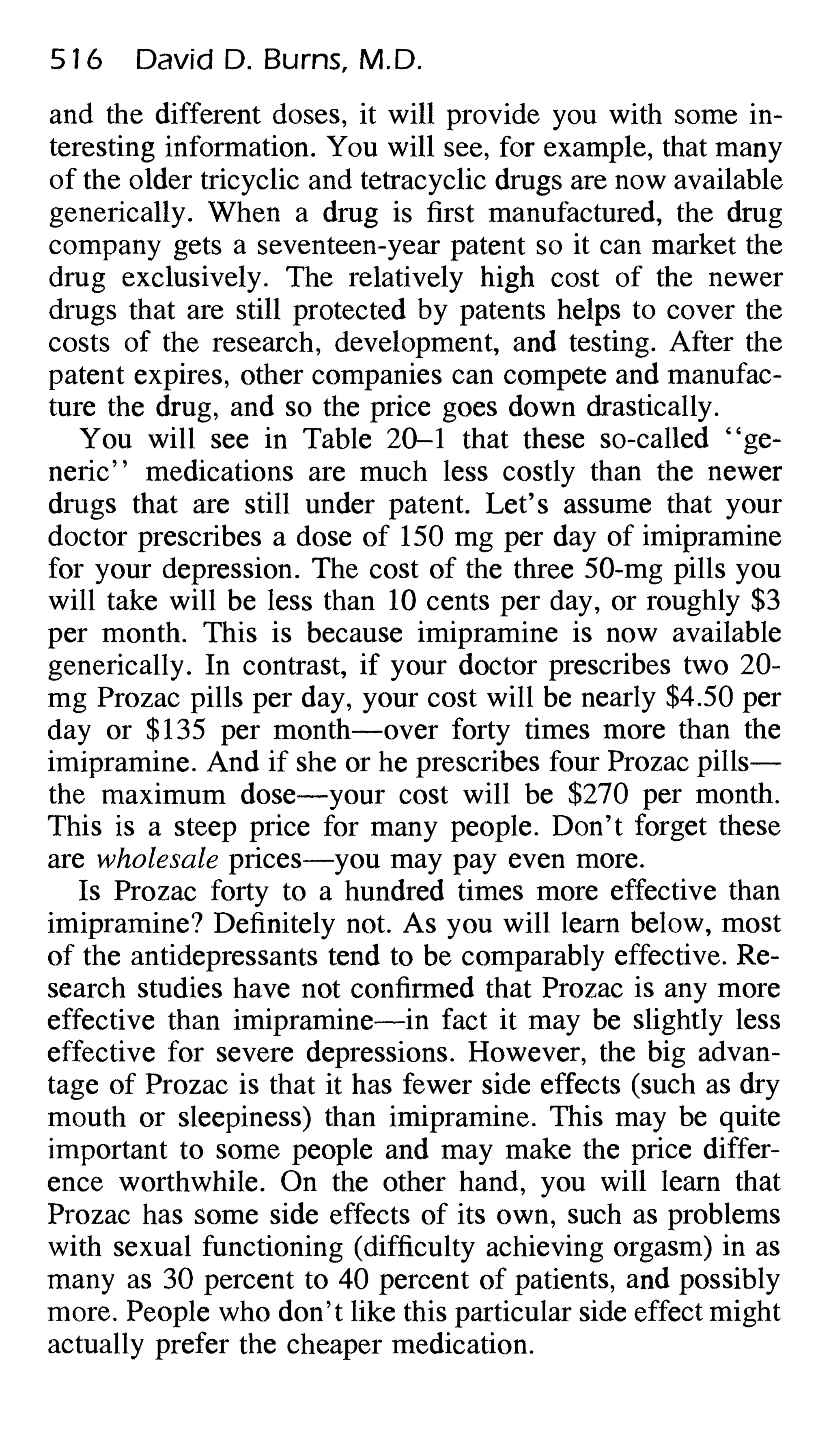 Feeling good the new mood therapy david burns