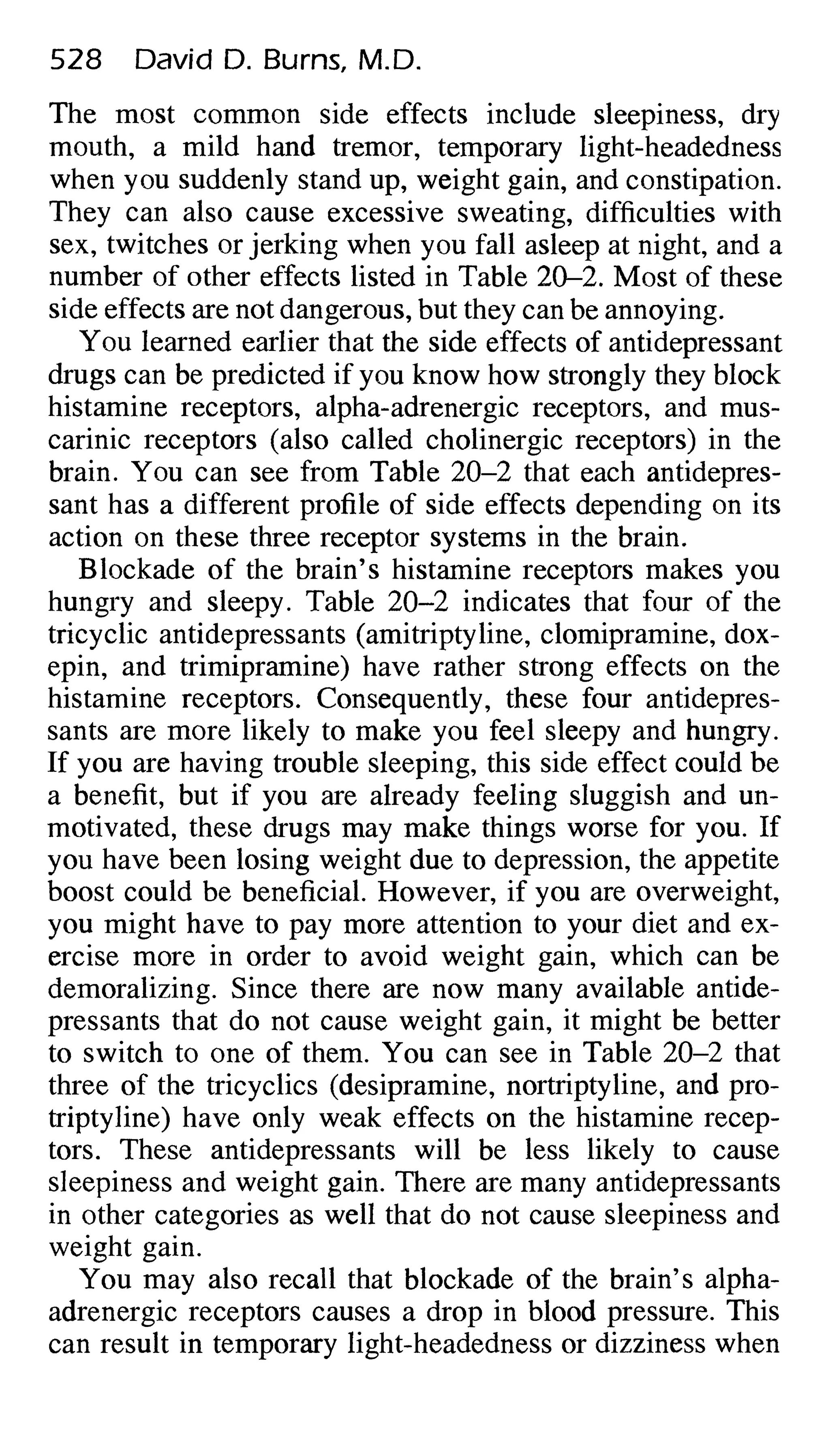 Feeling good the new mood therapy david burns