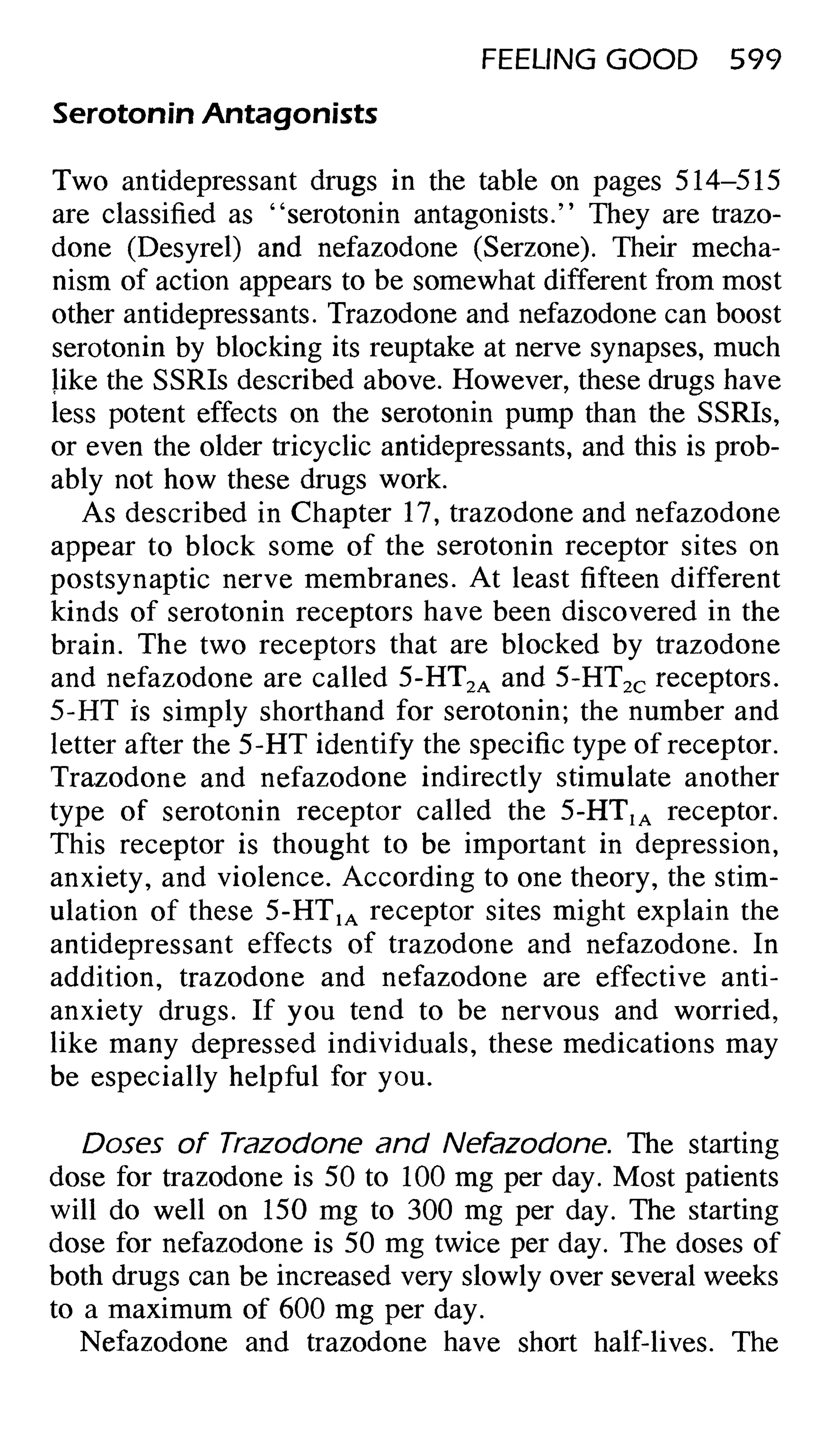 Feeling good the new mood therapy david burns