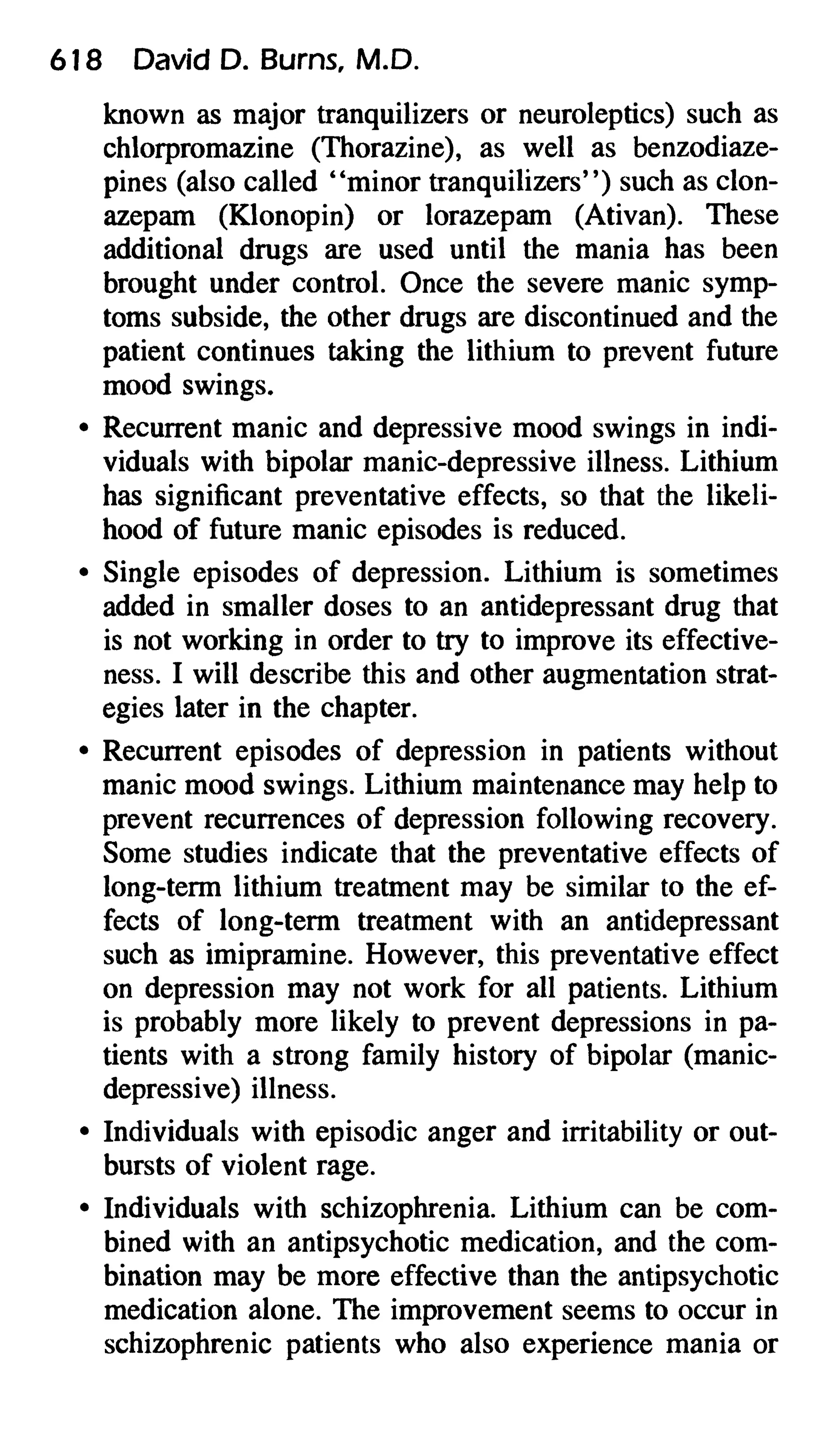 Feeling good the new mood therapy david burns