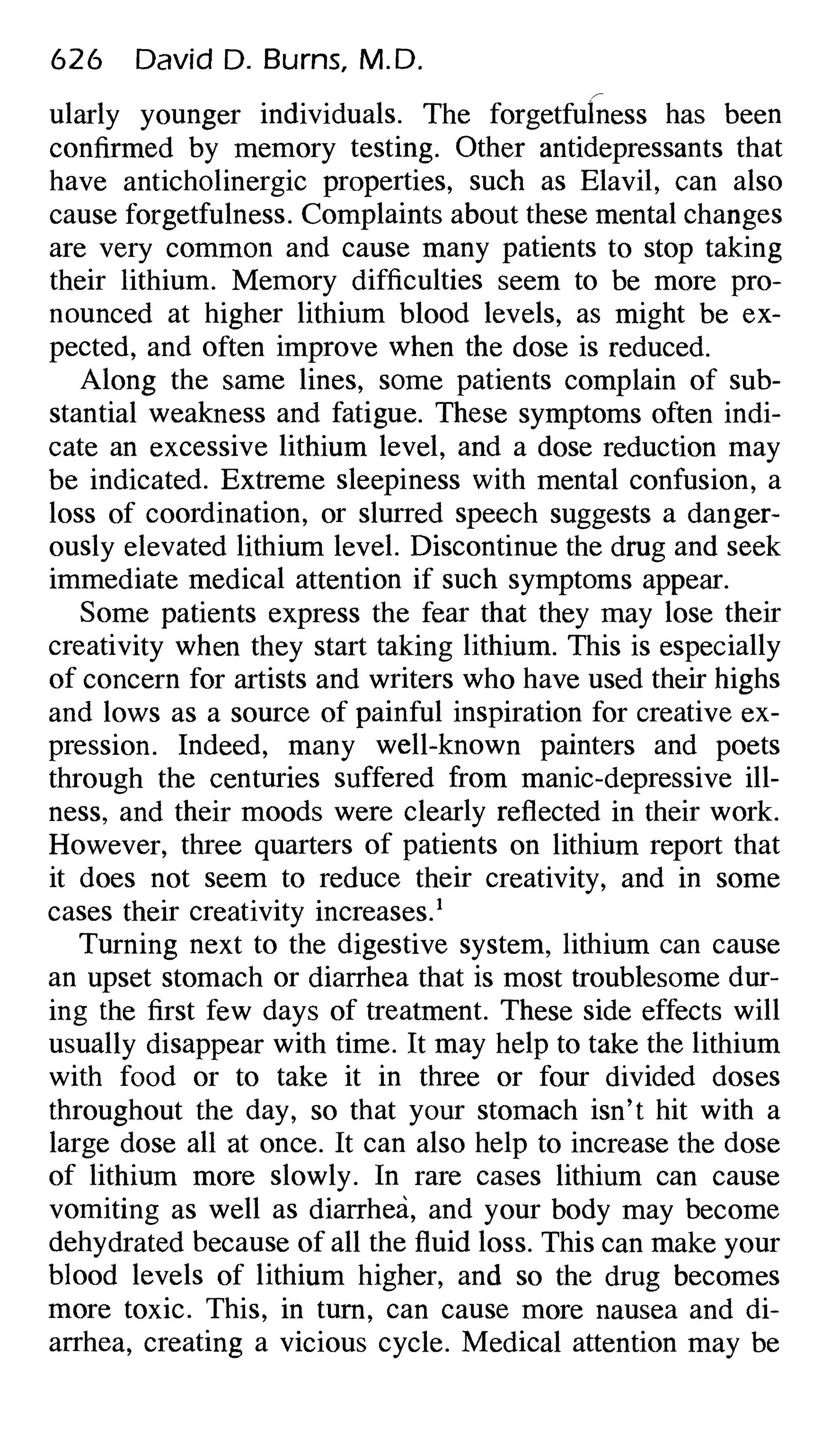 Feeling good the new mood therapy david burns