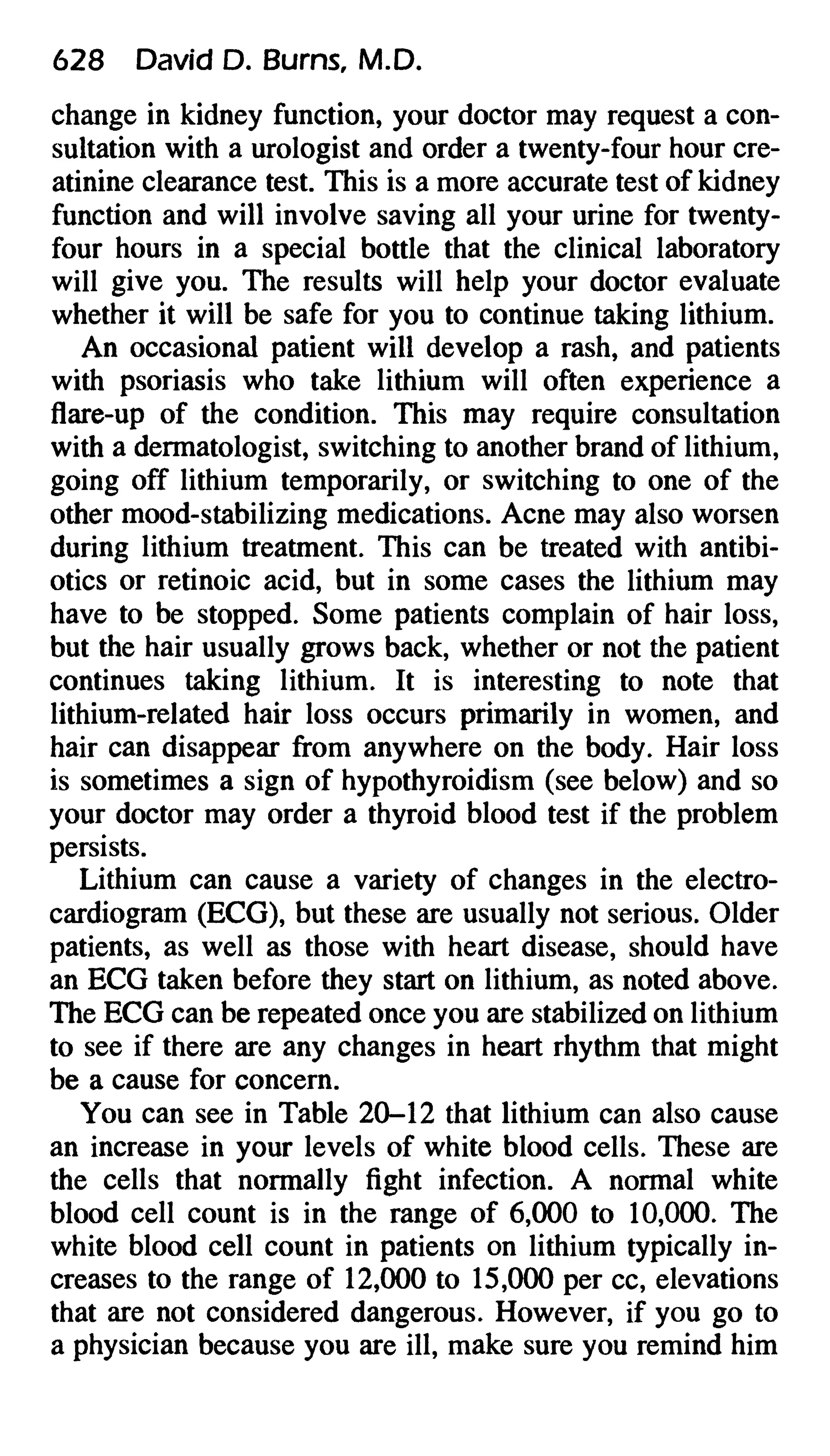 Feeling good the new mood therapy david burns