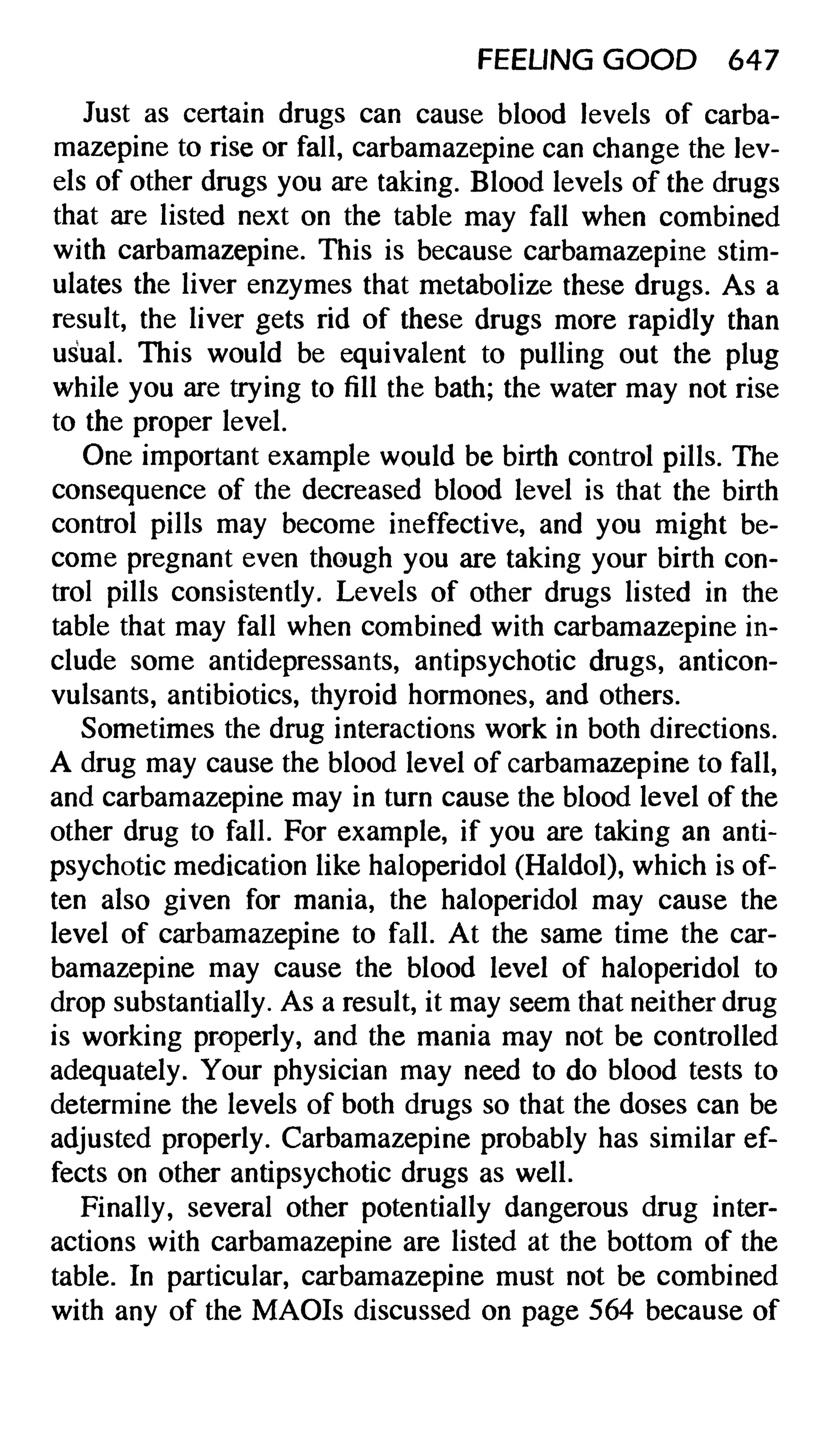 Feeling good the new mood therapy david burns