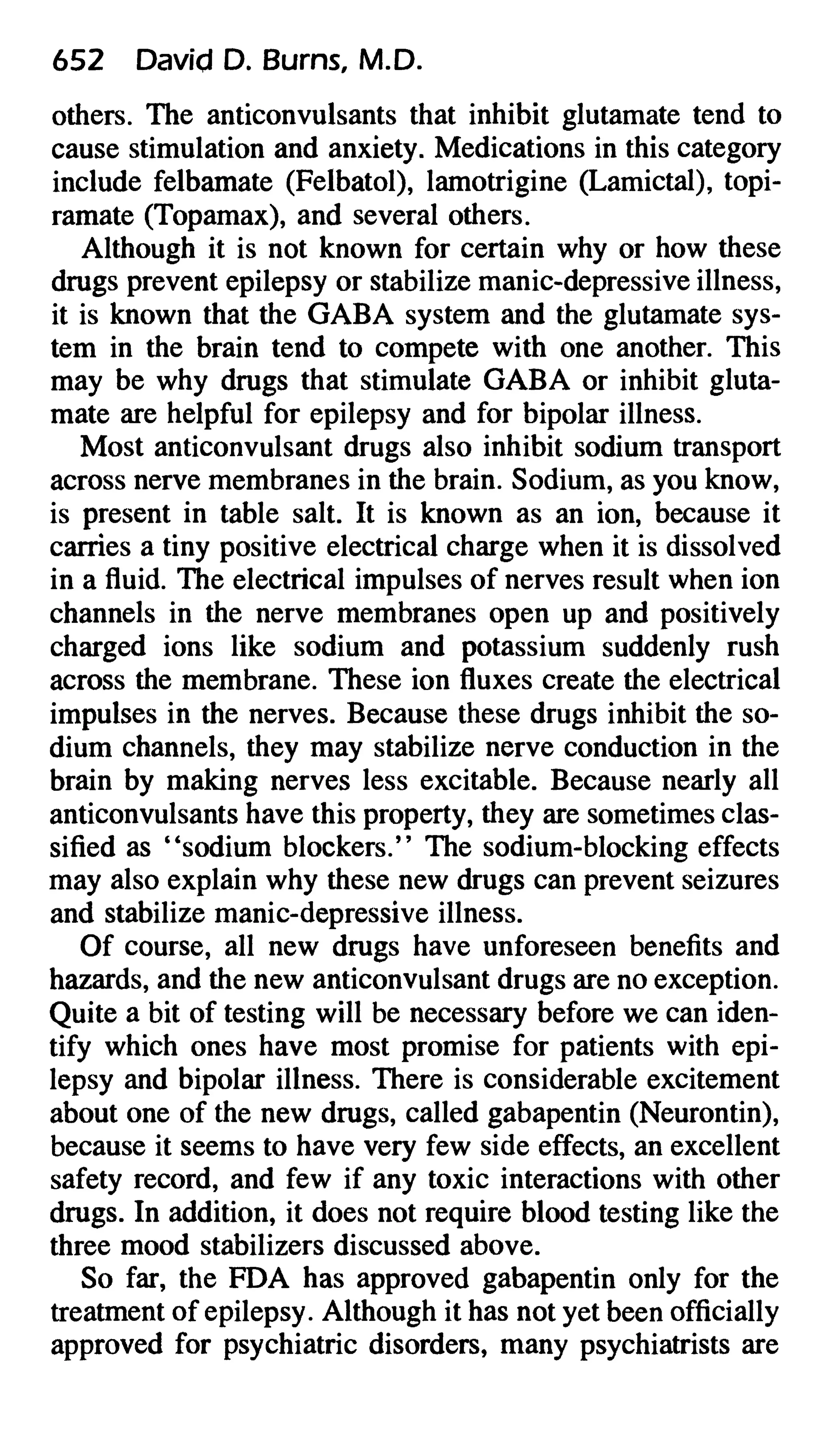 Feeling good the new mood therapy david burns