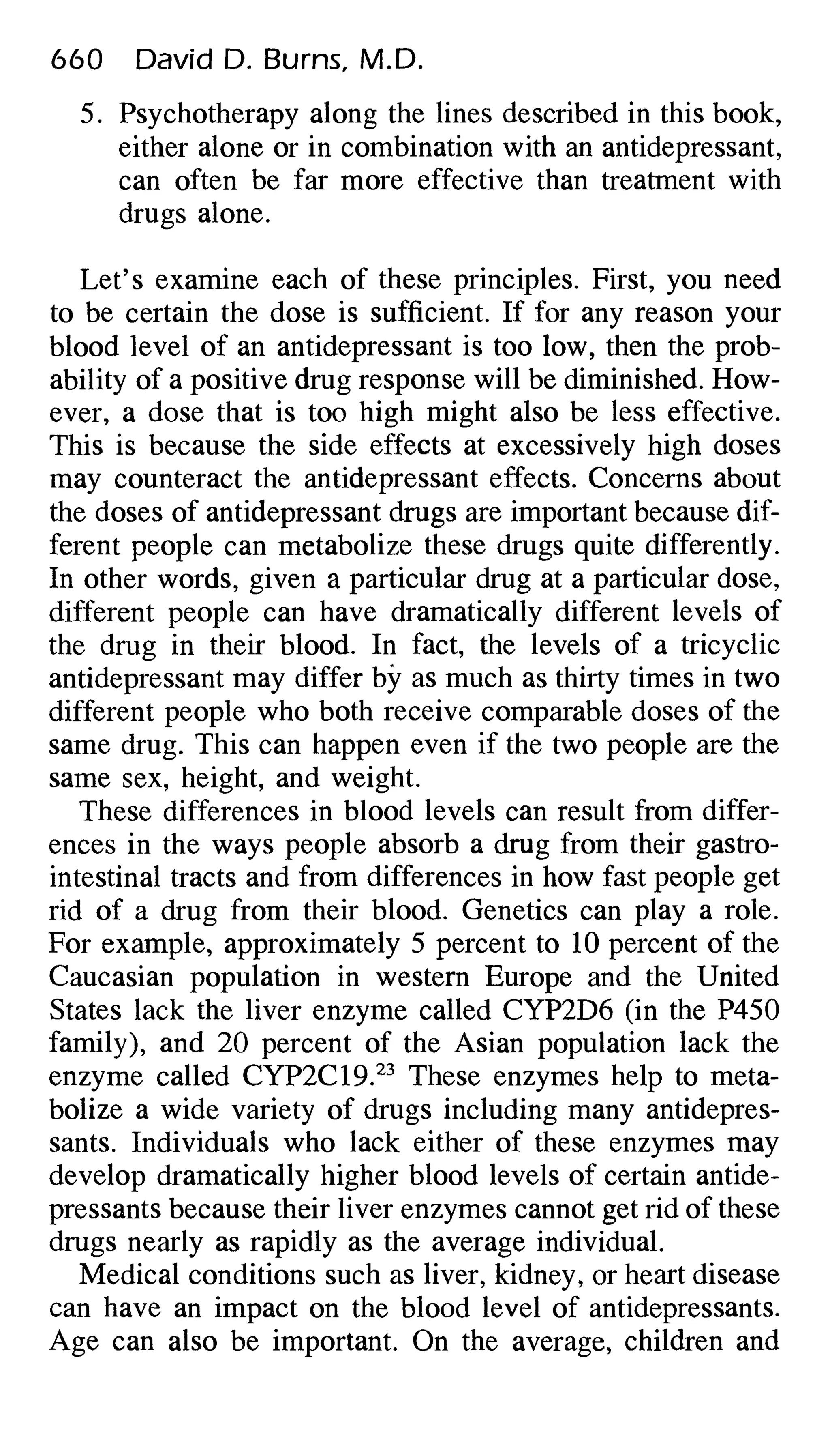 Feeling good the new mood therapy david burns