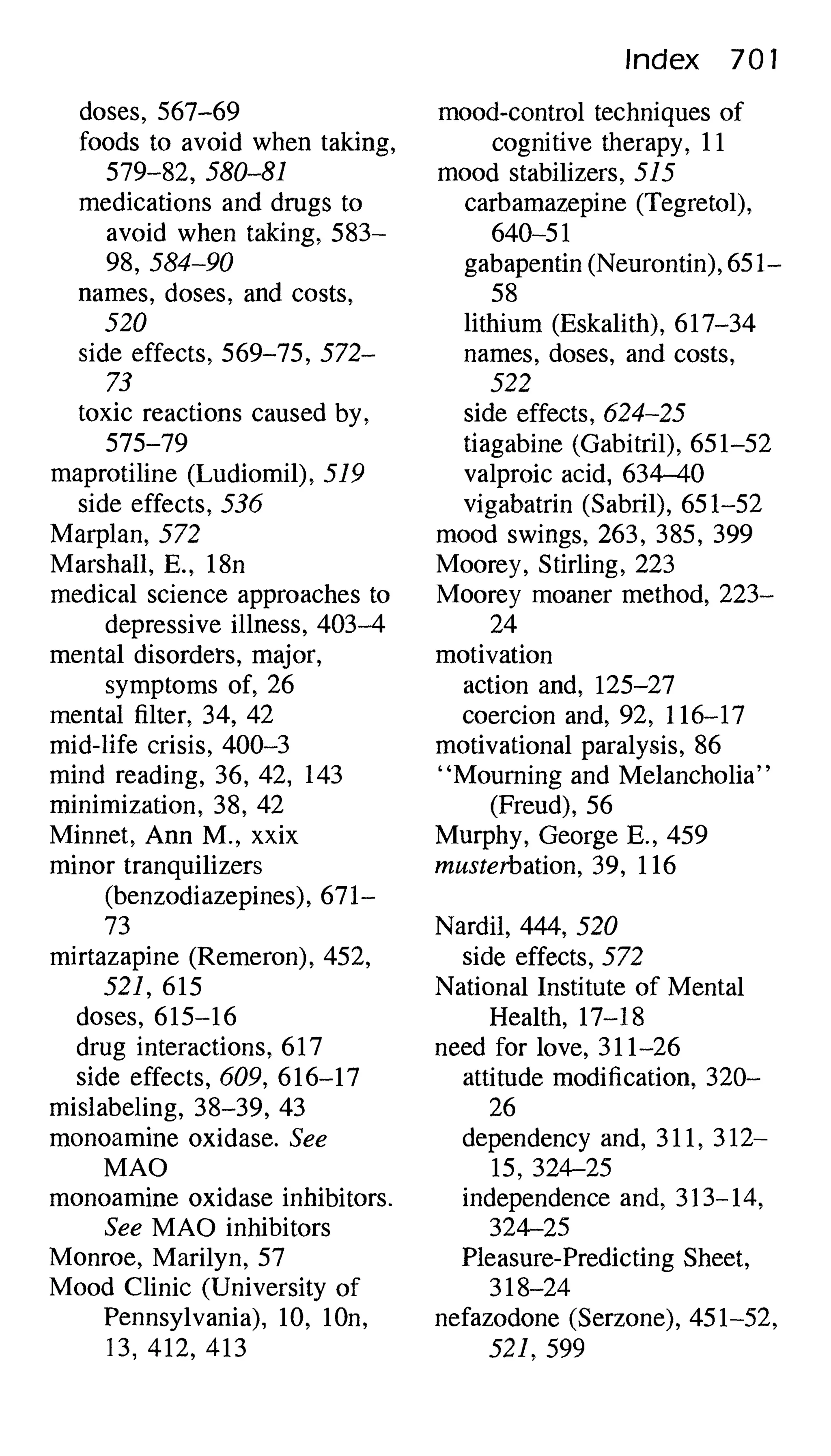 Feeling good the new mood therapy david burns