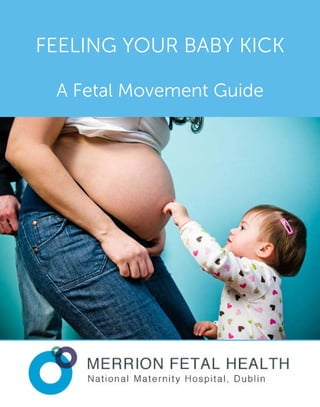 1
FEELING YOUR BABY KICK
A Fetal Movement Guide
 