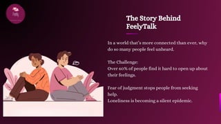 Talk With Someone: FeelyTalk - Your Anonymous Emotional Support ...