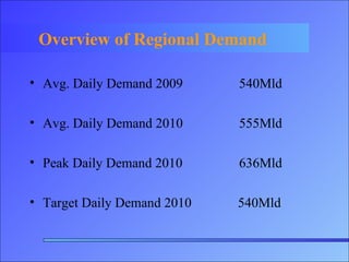 Overview of Regional Demand ,[object Object],[object Object],[object Object],[object Object]