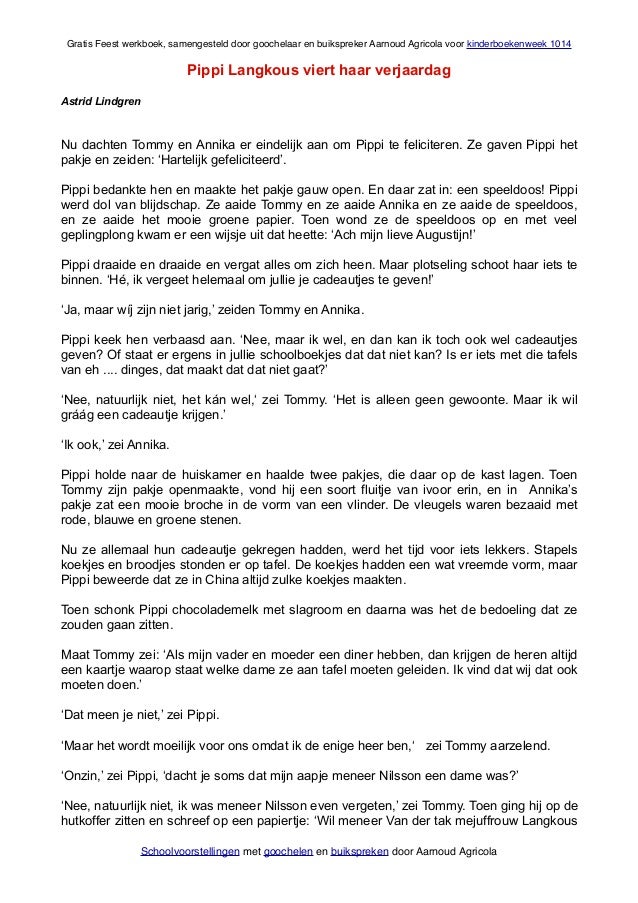 Feest Werkboek Voor Kinderboekenweek 2014 Van Goochelaar Aarnoud Agri