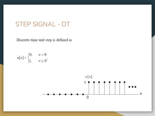 STEP SIGNAL - DT
 